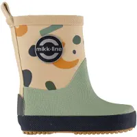 Mikk-Line Kid's Wellies AOP Barefoot Stivali di gomma Bambini (33, variopinto)