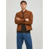 Jack & Jones Giacca In Finta Pelle Scamosciata