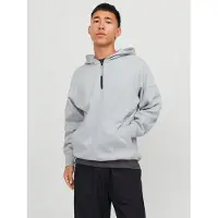 Jack & Jones Felpa Con Mezza Zip Semplice