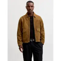 Jack & Jones Giacca In Pelle Scamosciata