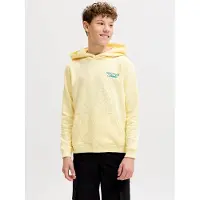 Jack & jones Felpa Con Cappuccio Stampa Sul Retro Boys