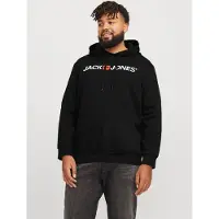 Jack & Jones Plus Size Felpa Con Cappuccio Con Logo