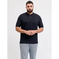 Jack & Jones Plus Size Polo In Maglia