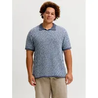 Jack & Jones Plus Size Polo In Maglia