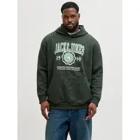 Jack&Jones PLUS Plus Size Felpa Con Cappuccio Con Logo