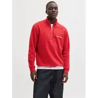 Jack & jones Felpa Con Mezza Zip