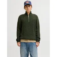 Jack & jones Felpa Con Mezza Zip