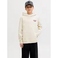 Jack & jones Felpa Con Cappuccio Stampa Sul Retro Boys