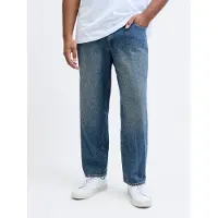 Jack & Jones Plus Size Jjichris Jjioriginal St 336 Blu Bf Pls Jeans Relaxed Fit