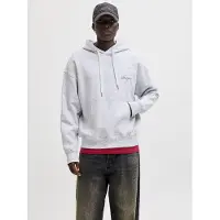 Jack & jones Felpa Con Cappuccio Stampa Sul Retro