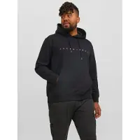 Jack & Jones Plus Size Felpa Con Cappuccio Con Logo