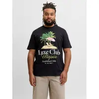 Jack & Jones Plus Size T-shirt Stampa Sul Retro