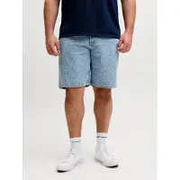 Jack & Jones Plus Size Bermuda In Jeans Loose Fit