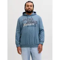 Jack & Jones Plus Size Felpa Con Cappuccio Con Logo
