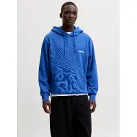 Jack & Jones Felpa Con Cappuccio Stampa Sul Retro