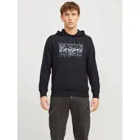 Jack & Jones Felpa Con Cappuccio Stampato