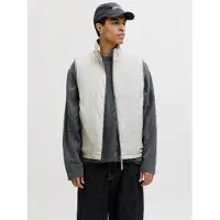 Jack & Jones Gilet grigio / offwhite
