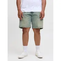 Jack & Jones Plus Size Bermuda In Jeans Loose Fit