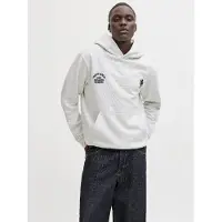 Jack & Jones Felpa Con Cappuccio Stampa Sul Retro