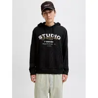 Jack & Jones Felpa Con Cappuccio Stampato
