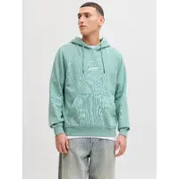 Jack & Jones Felpa Con Cappuccio Stampato