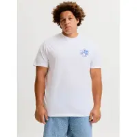 Jack & Jones Plus Size T-shirt Stampa Sul Retro