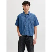 Jack & Jones Camicia In Jeans Cropped Fit