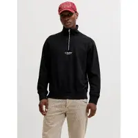 Jack & Jones Felpa Con Mezza Zip Stampato