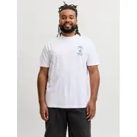 Jack & Jones Plus Size T-shirt Stampa Sul Retro