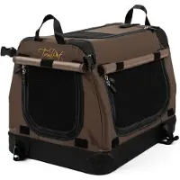 Rewer GmbH TrendPet Cassa pieghevole per cani TPX-Pro 50 Marrone