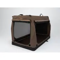 Rewer GmbH TrendPet Box pieghevole per cani TPX-Pro 110 Marrone