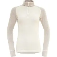 Devold Duo Active Woman Zip Neck Intimo lana merinos Donna (M, bianco)