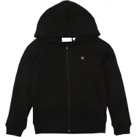Calvin Klein Unisex Mini Badge Zip-through Black Taglia: 16 | Giacche Outlet | Unisex | Nero