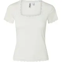 Pieces Top A Maniche Corte | Bianco | S