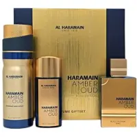 Al Haramain Amber Oud Bleu Edition 75 ml + 30 ml + Deodorante 200 ml — Eau de Parfum