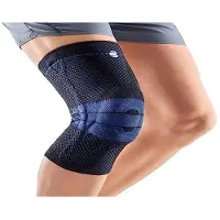Bauerfeind Genutrain Ginocchiera Ambidestra Taglia 6 Nero — Ginocchiera compressiva