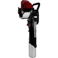 Monster Martello compattatore a benzina T-Mech, 4 tempi, cilindrata 37,7 cm³, energia 55,6 J, 2 accessori, custodia, 900 W