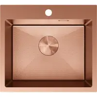 Mexen Solix lavello in acciaio 1 vasca 500 x 450 mm, rame HC - 6402501000-65HC