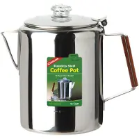 Coghlan's Edelstahlkanne Coffee Pot Pentola (12 Tassen, grigio)