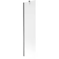 Mexen Next paratia per vasca da bagno ad 1 anta 50 x 150 cm, brina, metallo brunito - 895-050-000-00-30-95