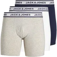 Jack & Jones Plus Size Confezione Da 3 Boxer Aderenti