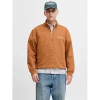 Jack & jones Felpa Con Mezza Zip