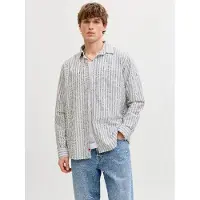 Jack & Jones Rdd Camicia A Righe Relaxed Fit