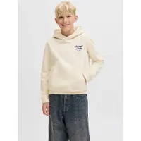 Jack & Jones Felpa Con Cappuccio Stampa Sul Retro Boys
