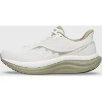 Saucony - Scarpe da running - Triumph 23 White/Laurel per Uomo - Taglia 44 - Bianco