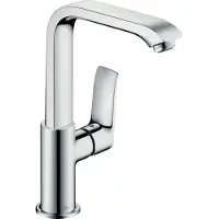 Hansgrohe Metris miscelatore per lavabo 230 bocca girevole cromo push-open