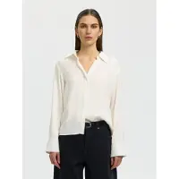 Selected Camicia A Maniche Lunghe Donne Bianco 34