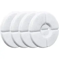 OEM Filtri per gatti, doppio meccanismo di filtraggio, compatibili con contenitori per acqua per gatti da 84 oz/2,5 L (confezione da 4)