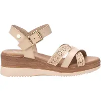 Xti per donna. 14385105-HIELO Sandali 143851 bianco (40), 3 a 5cm, Fibbia, Casual