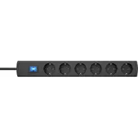 Kopp UNOversal Innenraum 6AC-Ausgänge 5m Anthrazit Verlängerungskabel (233005012)